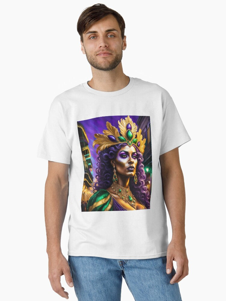Mardi Gras Art Classic T Shirt T Shirt Limited Vibe