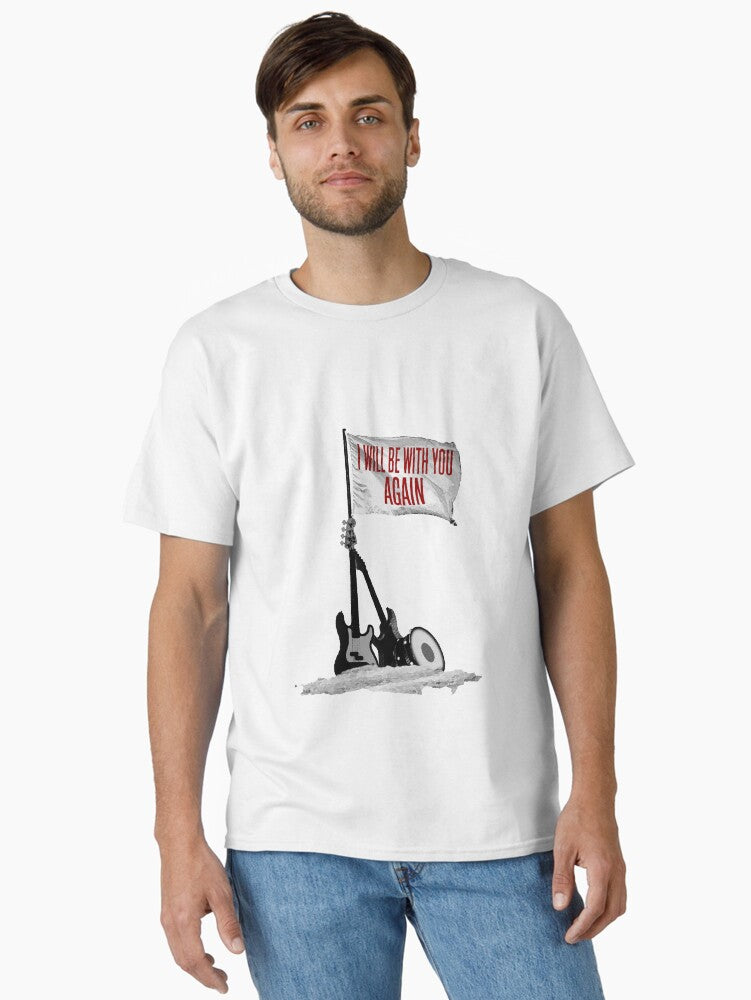 u2 new years day flag Classic T-Shirt | Premium Unisex T-Shirt, Trending Graphic Tee