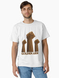 Golden Arm – Elite Pipe Welder & Skilled Trade Pride Art