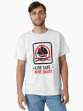 American Electrician T-Shirt Live Safe-Wire Smart