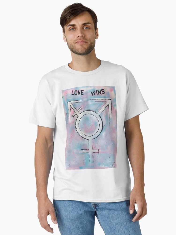 Love Wins Classic T Shirt T Shirt Everyday Wear