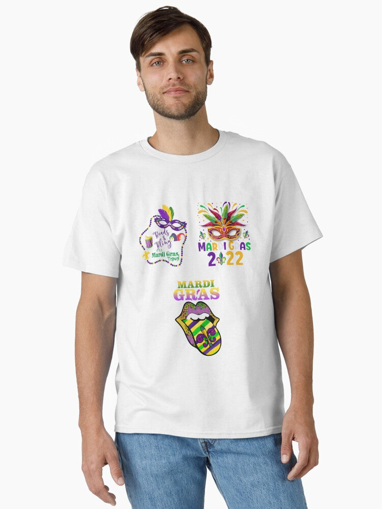 Mardi Gras Carnival Parade Party Classic T Shirt T Shirt Premium Print