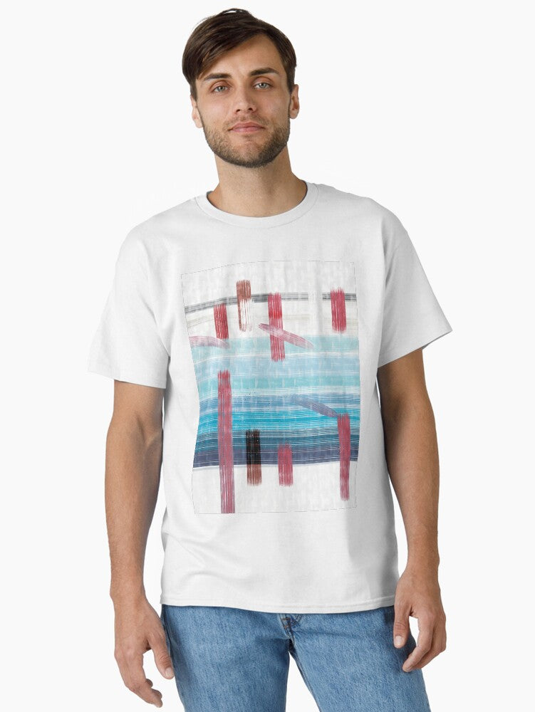 Broken Blue Sea Classic T-Shirt | Graphic T-Shirt for Unisex