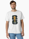 Official 2026 Football World Cup Trophy Printed T-Shirt - Premium Sports Graphic Tee Classic T-Shirt