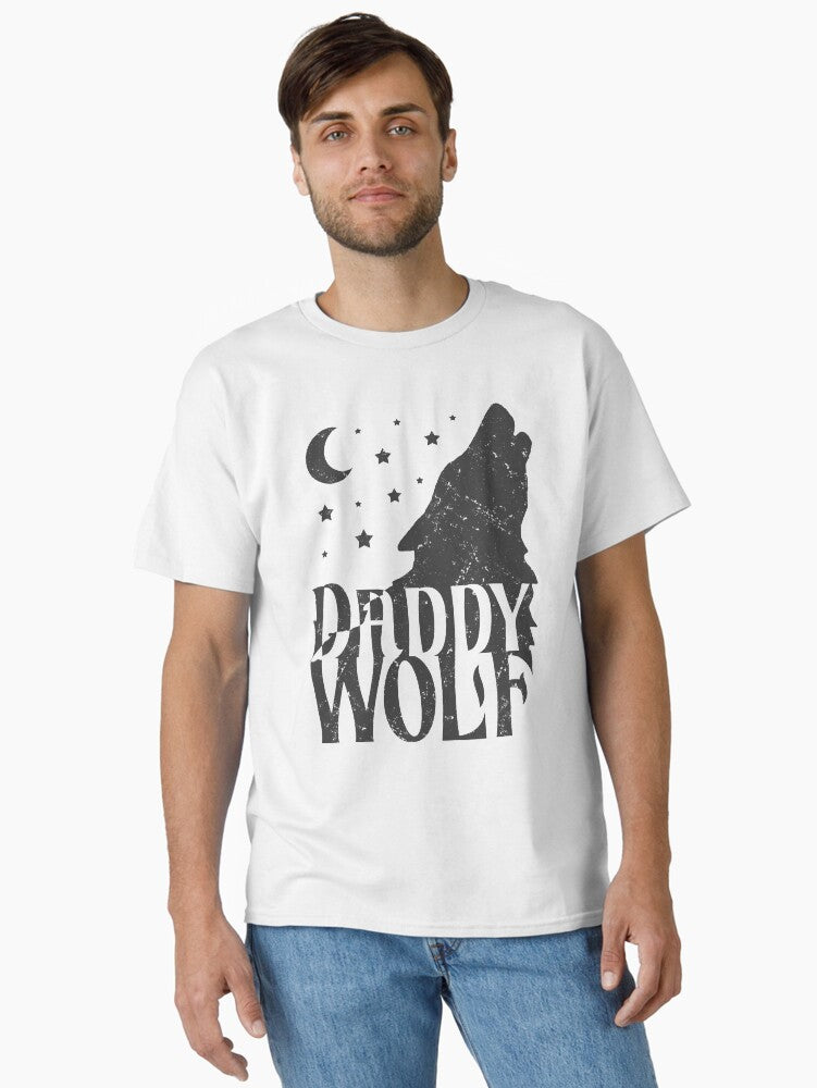 Daddy Wolf, Dad Gift T-Shirt