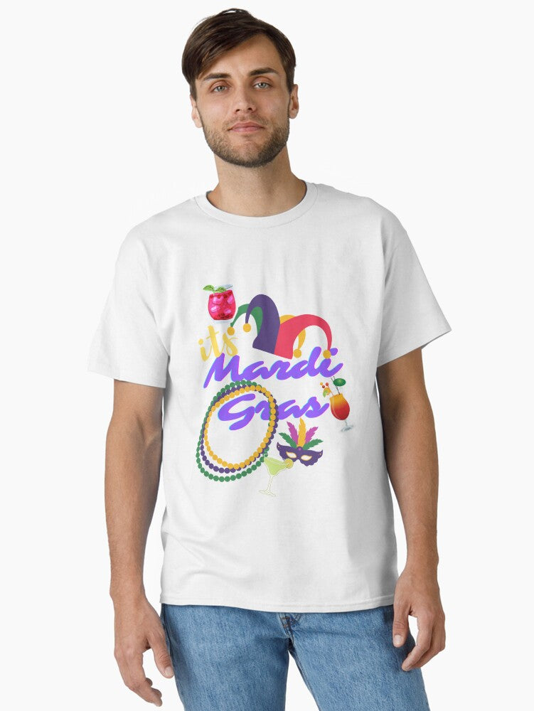 Its Mardi Gras Classic T Shirt T Shirt Minimal Style