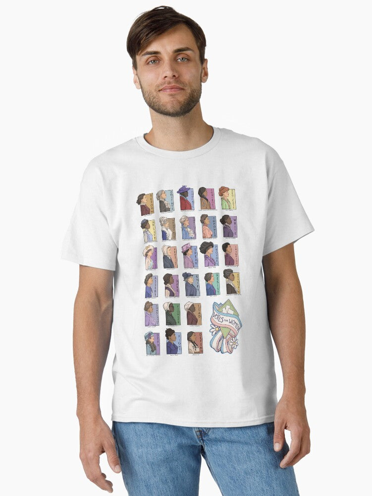 She Series Suffragettes Classic T Shirt T Shirt Premium Print