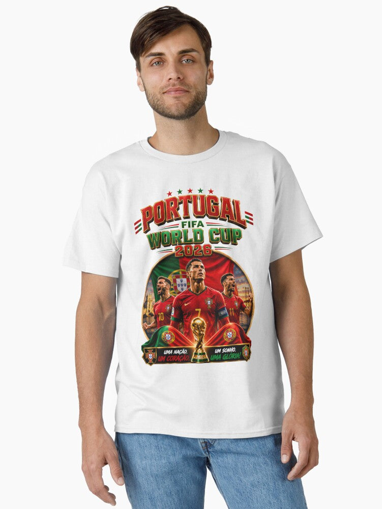 Portugal Fifa World Cup 2026 Soccer Tribute Classic T-Shirt