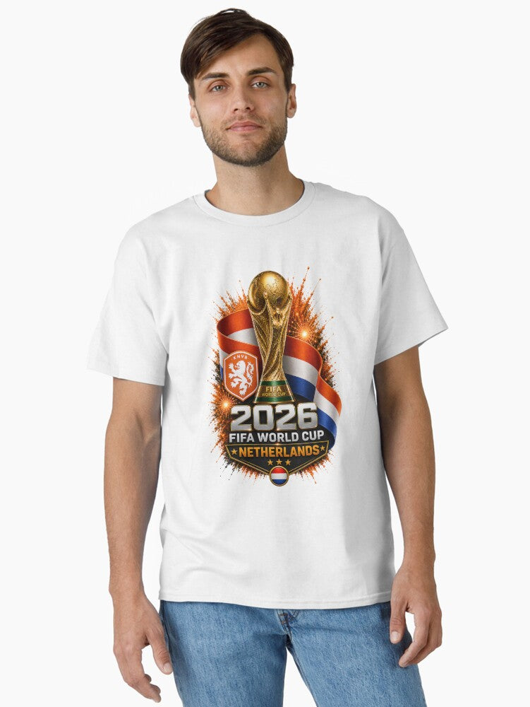 Netherlands 2026 Football Fan Artwork Classic T-Shirt