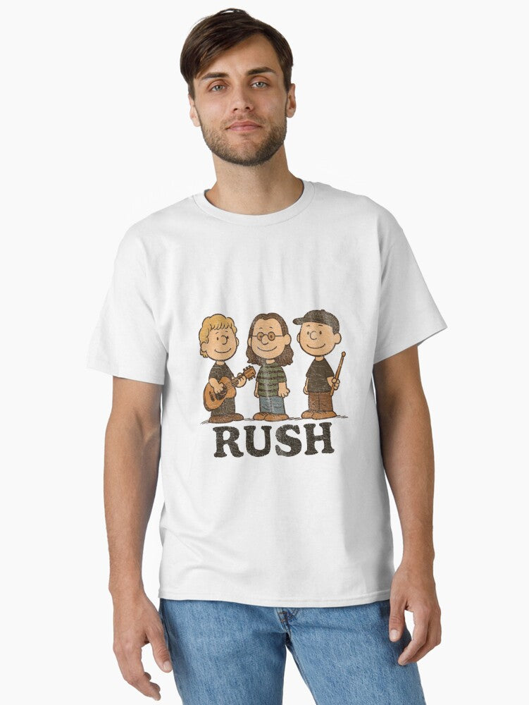 RUSH and Charlie Brown Inspired Classic T-Shirt | Premium Unisex T-Shirt, Trending Graphic Tee