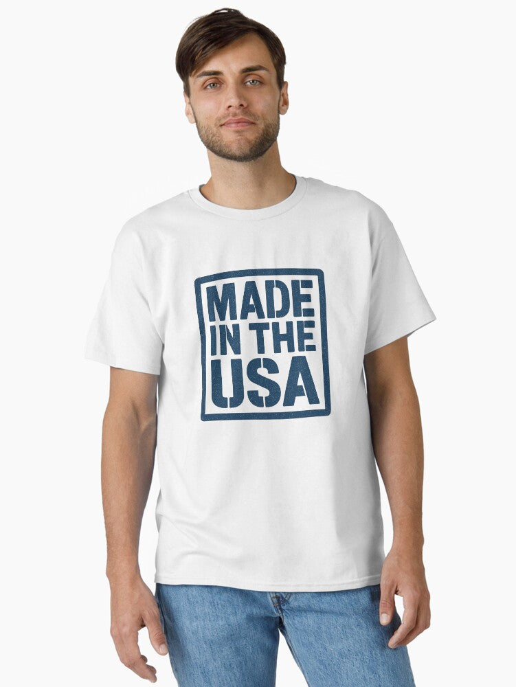 MADE IN THE USA - Industrial Stencil Heritage Graphic
