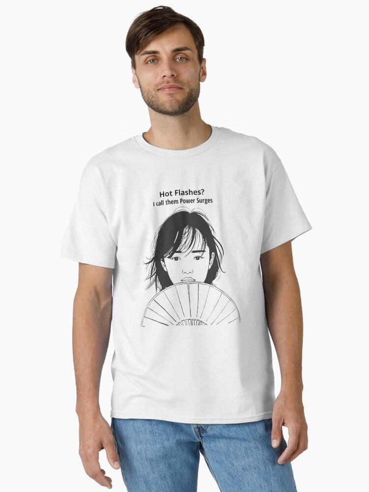 Hot Flashes Power Surges Wdnc Minimalist T Shirt