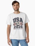 USA Soccer 2026 Vintage Retro Graphic Classic T-Shirt