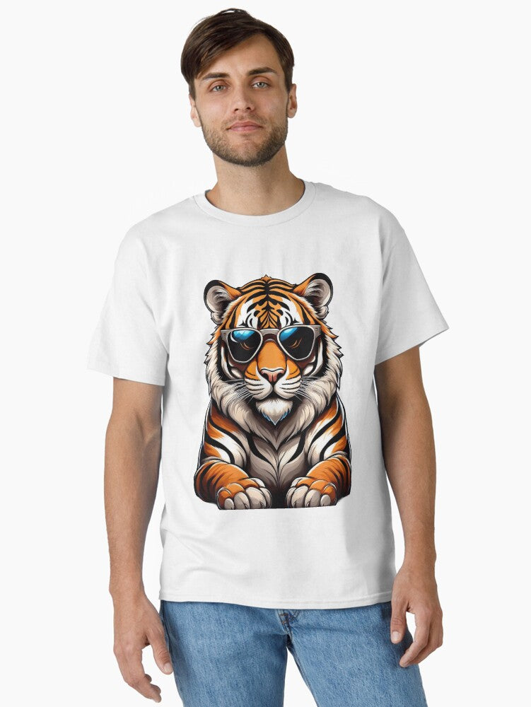 Wildfire Tiger - Cool Tiger Designs Classic T-Shirt | Graphic T-Shirt for Unisex