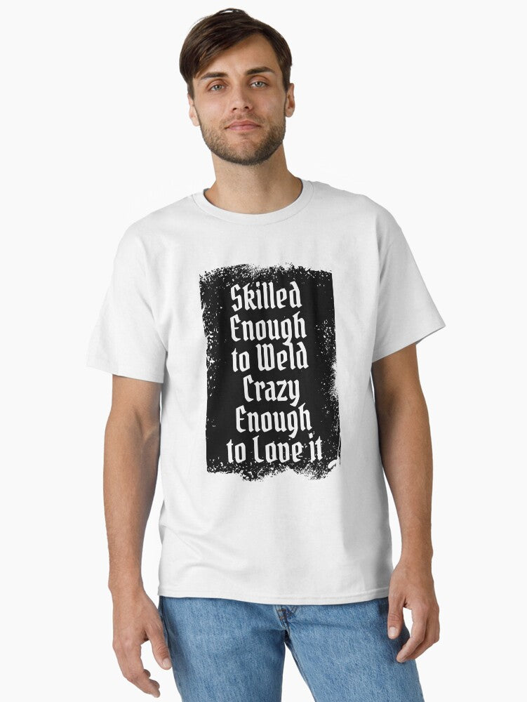 Grunge Gothic Welding Quote Typography