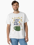 New Year and Cocoa Classic T-Shirt | Premium Unisex T-Shirt, Trending Graphic Tee