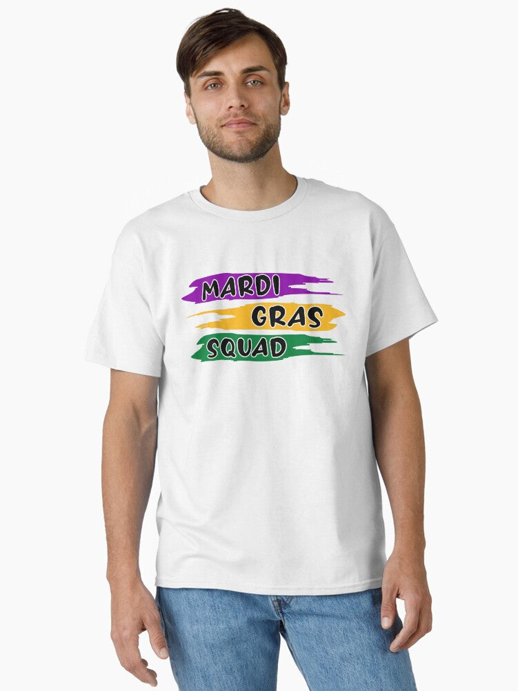 Mardi Gras Squad Mardi Gras Classic T Shirt T Shirt Cute Design