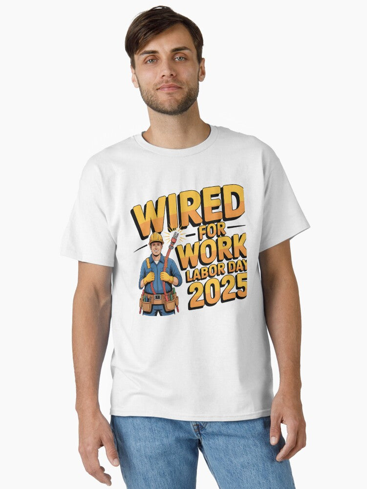 Labor Day Electrician Wired for Work