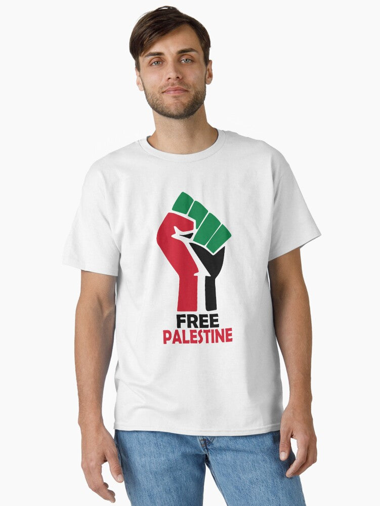 Free Palestine Free Gaza Palestine Flag Arabic Classic T Shirt T Shirt Cute Design