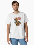 Labor Day: Vintage Comic-Style Worker Graphic