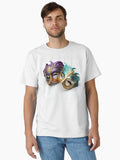 Mardi Gras Masks Digital Print Classic T Shirt T Shirt Cute Design