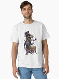 Mardi Gras Roaring Trex Mardi Grawr Dinosaur Costume Gothic Classic T Shirt T Shirt Everyday Wear