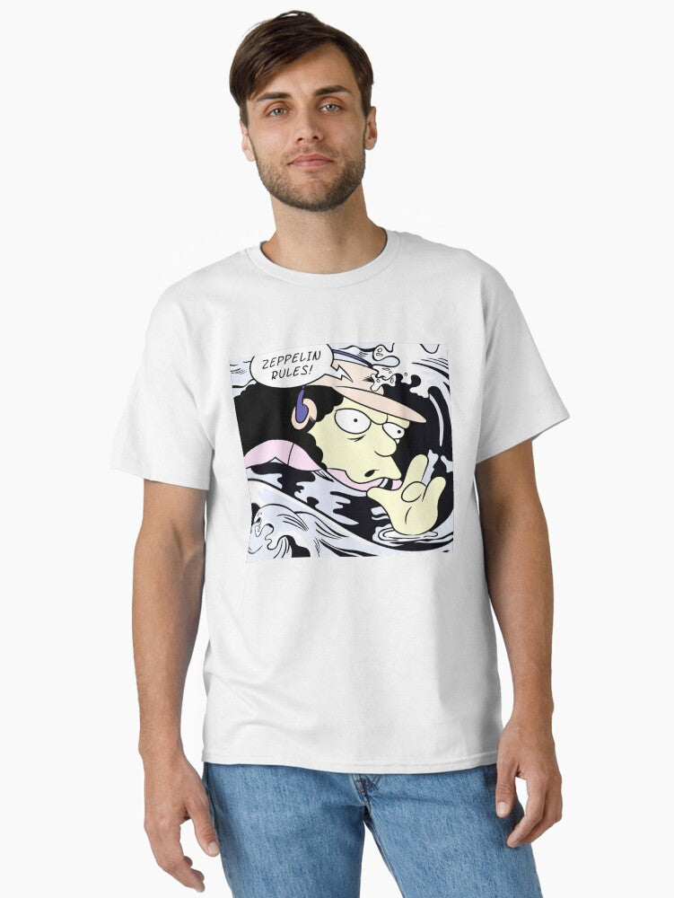 Zeppelin Rules Classic T-Shirt | Premium Unisex T-Shirt, Trending Graphic Tee