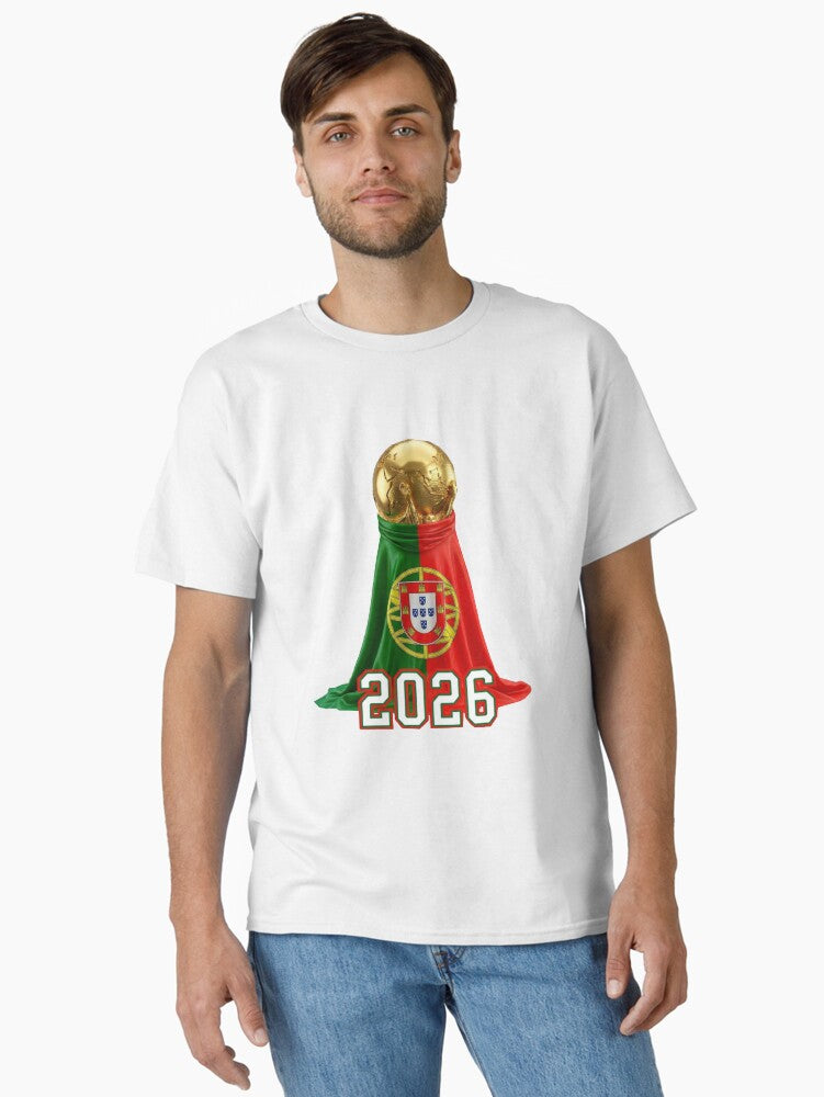 Portugal Football Club â€“ World Cup trophy 2026 Classic T-Shirt