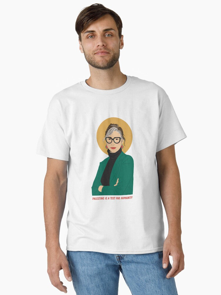 Saint Francesca 100 Artist Profits Donated Classic T Shirt T Shirt Minimal Style