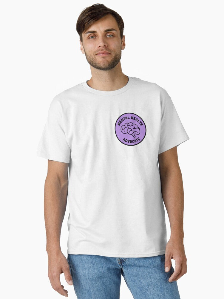 Mental Health Advocate Purple - Psychology T-Shirt