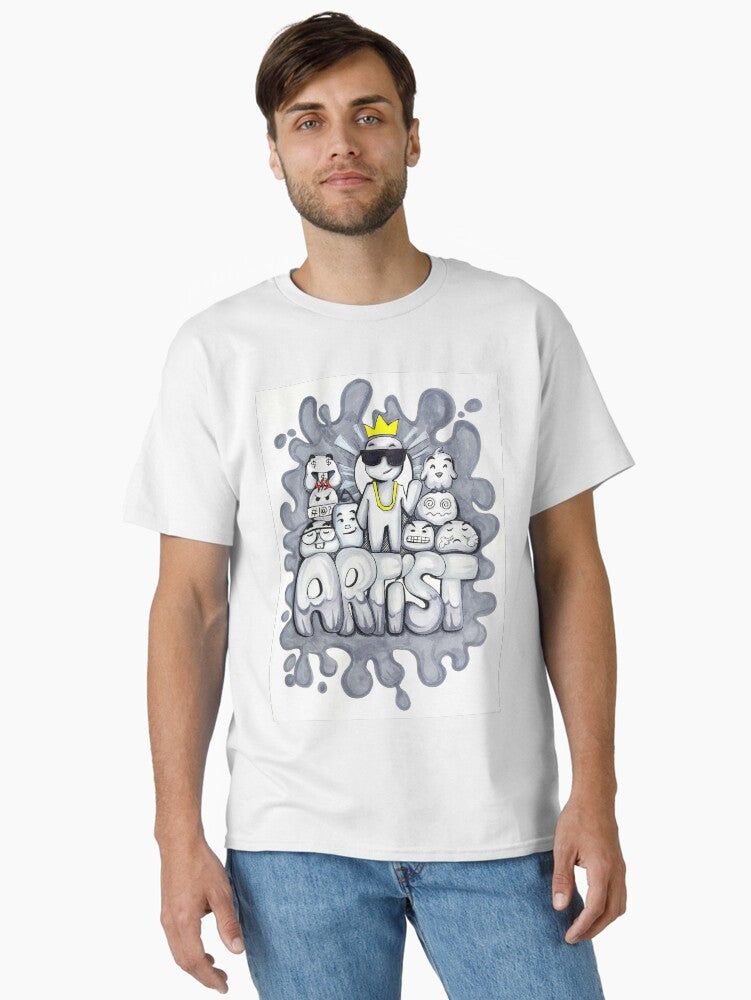 Cool Artist Doodles Classic T-Shirt | Graphic T-Shirt for Unisex