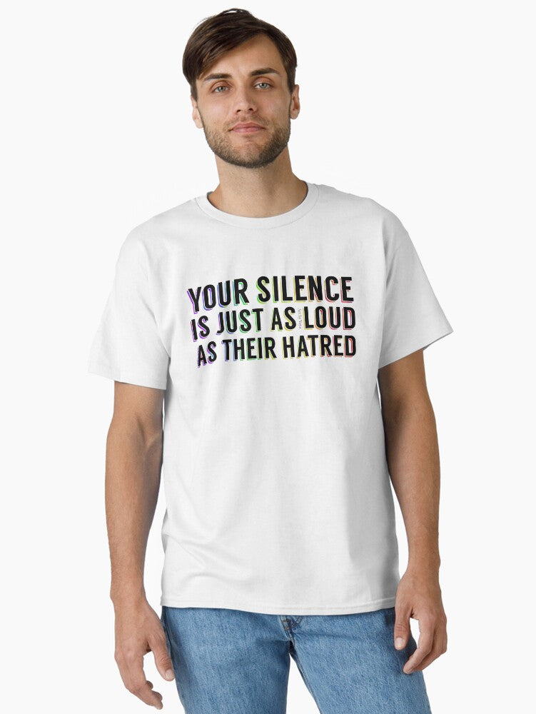 Loud Silence Classic T Shirt T Shirt Minimal Style