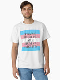 Trans Rights Are Human Rights Trans Flag Classic T Shirt T Shirt Cute Design
