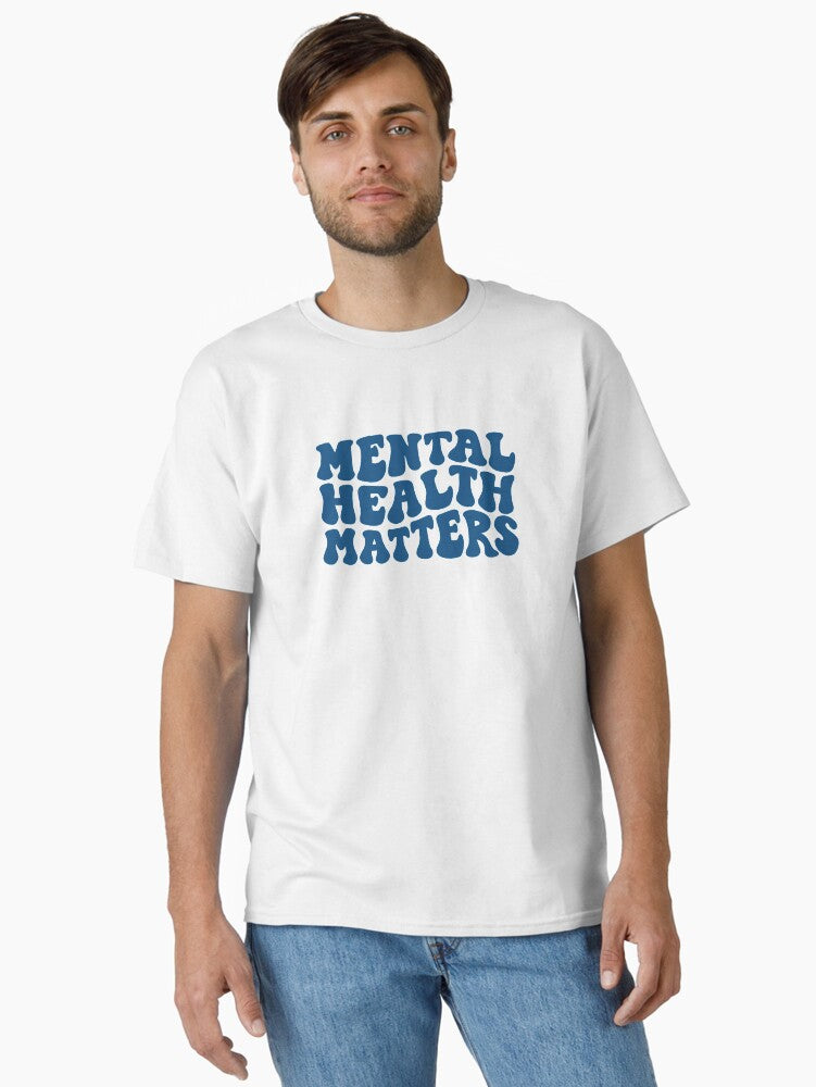 Mental Health Matters (classic Blue) T-Shirt