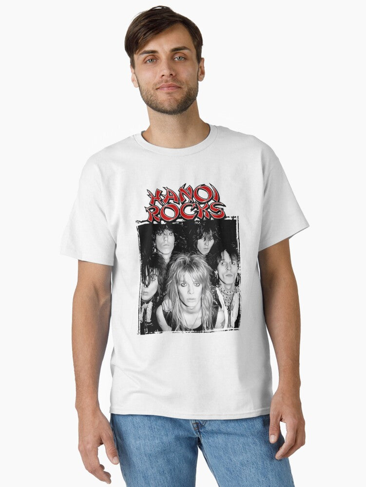 Hanoi Rocks Classic T-Shirt | Premium Unisex T-Shirt, Trending Graphic Tee