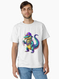 Mardigator Mardi Gras Alligator For Men And Women Classic T Shirt T Shirt Limited Vibe