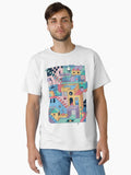 80's Escher Classic T-Shirt | Graphic T-Shirt for Unisex