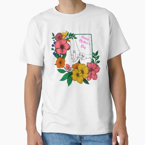 Mother’s Day holding hands  Classic T-Shirt for Sale by SlothPrints