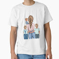 Mother with 3 sons, Mother’s Day Classic T-Shirt for Sale by anhelinaart