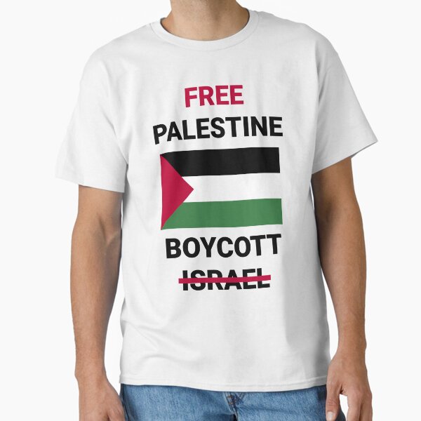 Boycott Israel T Shirt Classic T Shirt T Shirt Minimal Style