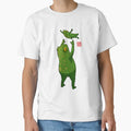 Frog and her Sprog Playing Mother's Day Classic T-Shirt for Sale by DingHuArt