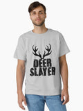 Deer Slayer Hunter Killer Buck Hunting Season Outdoor Target Bow Lover T-Shirt
