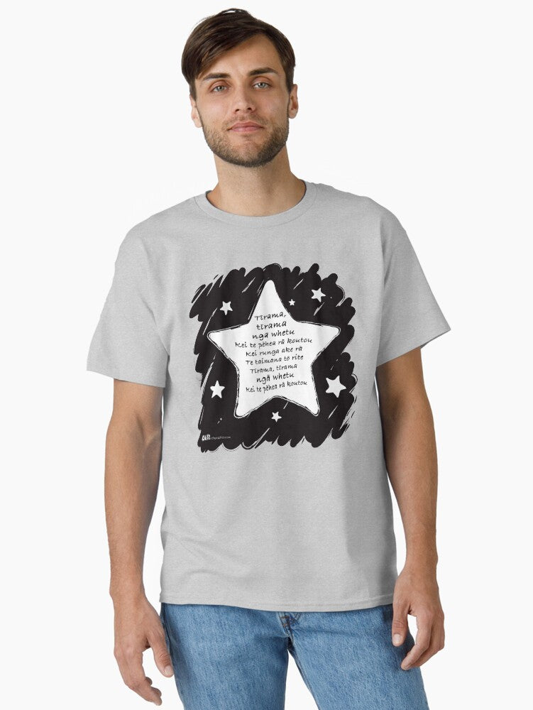 Twinkle Twinkle Little Star in Te Reo Classic T-Shirt | Premium Unisex T-Shirt, Trending Graphic Tee