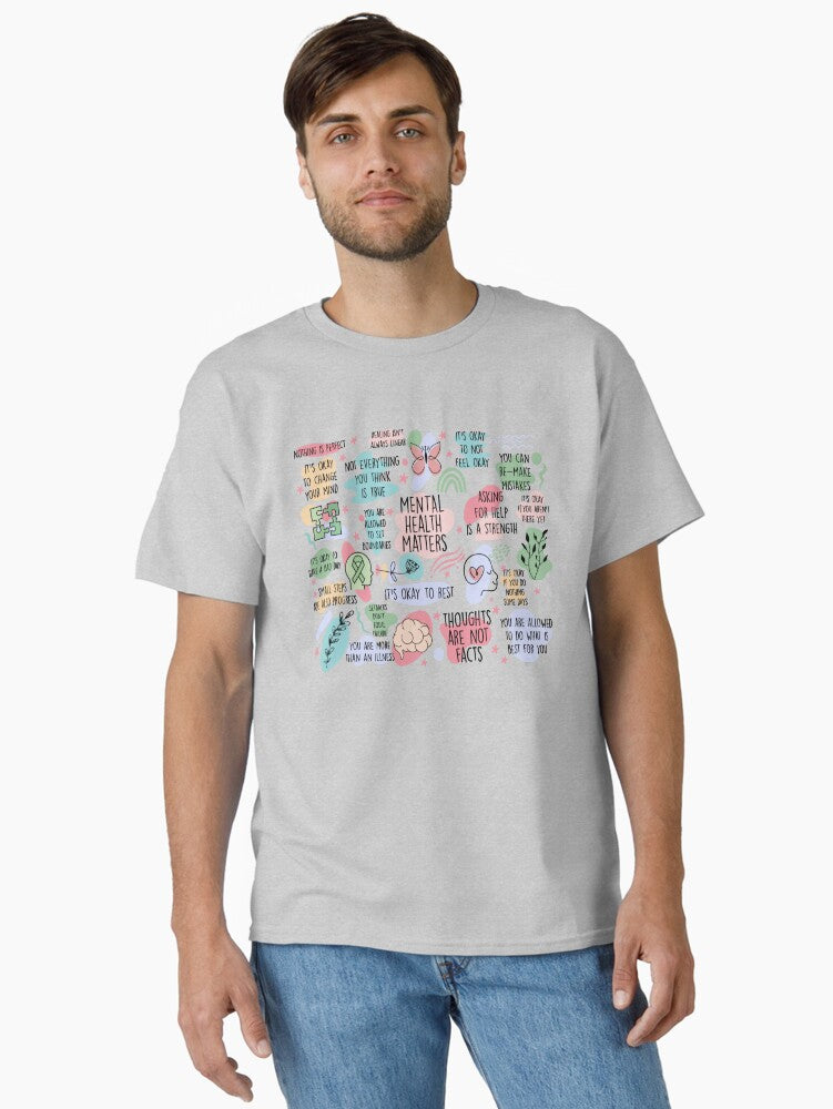 Mental Health Matters: Positive Affirmations T-Shirt