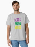 Beads Beads Beads Mardi Gras Product Classic T Shirt T Shirt Cute Design