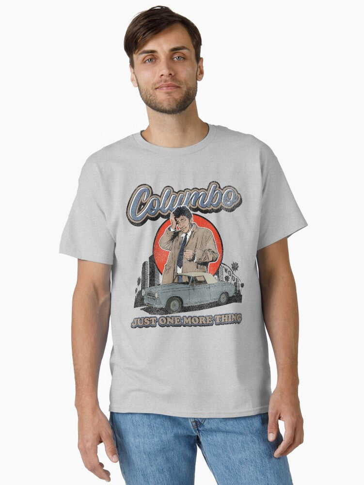 Columbo Detective Vintage Worn Out Classic T-Shirt | Premium Unisex T-Shirt, Trending Graphic Tee