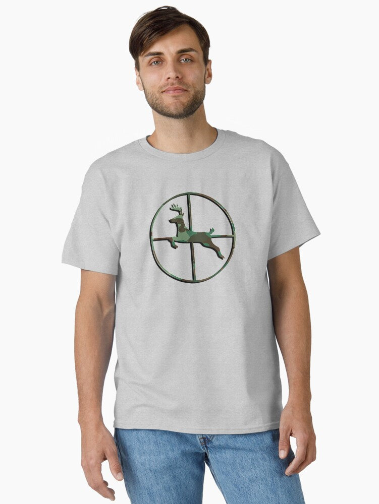 Girls Can Hunt Too Wildlife Women & Men Hunter Design Deer Season T-Shirt