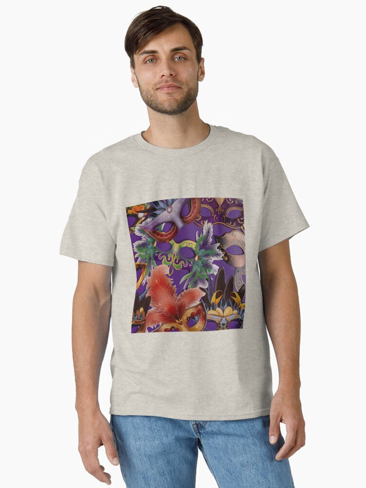Mardi Gras Masks Perfect Gift Classic T Shirt T Shirt Everyday Wear