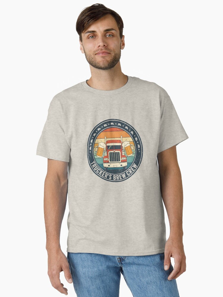 Trucker’s Brew Crew – Funny Beer Lover Trucker