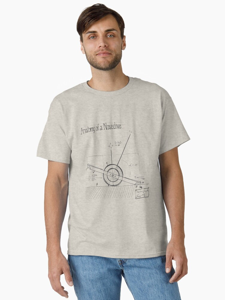 Anathomy of a nosedive Onewheel Classic T-Shirt | Graphic T-Shirt for Unisex